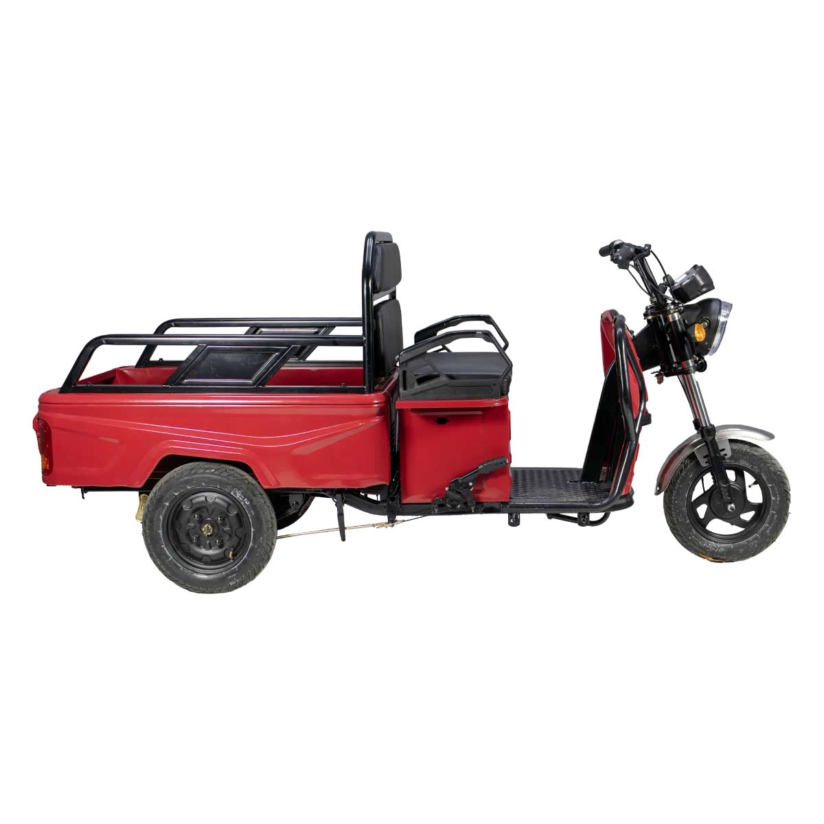 APEC APT4 Üç Tekerlekli Elektrikli Moped — Metalik Gri 3